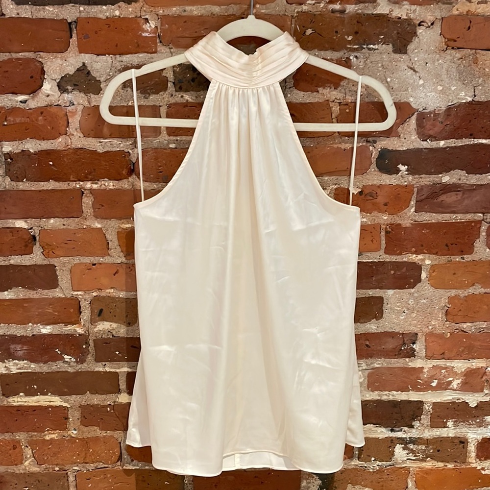 AQUA White/Cream Top - Picture 1 of 4